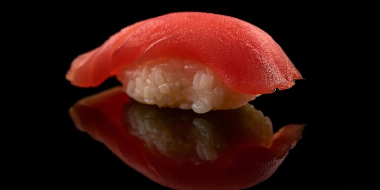 Sustainable Sushi Fresh Nigiri Sushi Tuna