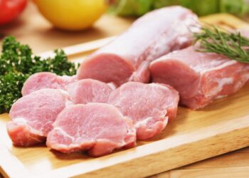 _Pork Myths - pork meat on a board with persil