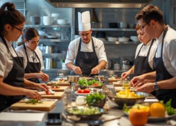 Restaurant staffing solutions with professional kitchen team demonstrating effective hiring and retention strategies