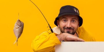 april fool's fish fisherman