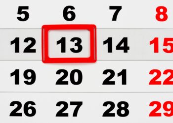 _calendar friday the 13th