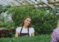 A fine dining chef and a local farmer discuss seasonal produce reflecting a direct fine dining sourcing relationship.