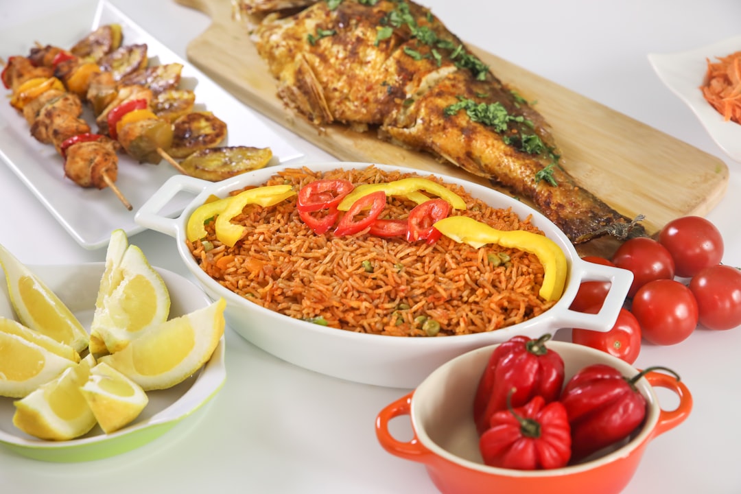 A person turning out a perfectly formed tahdig, the golden crusted one-pot rice centrepiece of the Persian table.